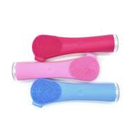 IPX4 Waterproof Deep Clean Brush Head Silicone Electric Brush Cleansing Facial Device