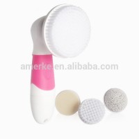 Electric face exfoliate brush skin clean beauty device