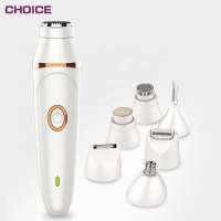 7 in1 multifunction women facial cleansing brush lady epilator electric hair removal trimmer home hair face remover machine